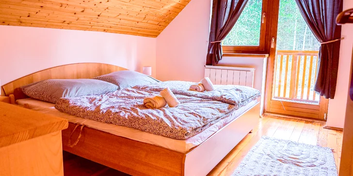 K dispozícii budete mať 4 útulné izby.