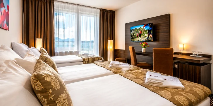 Součástí pobytu je také celodenní vstup do AquaCity Poprad.