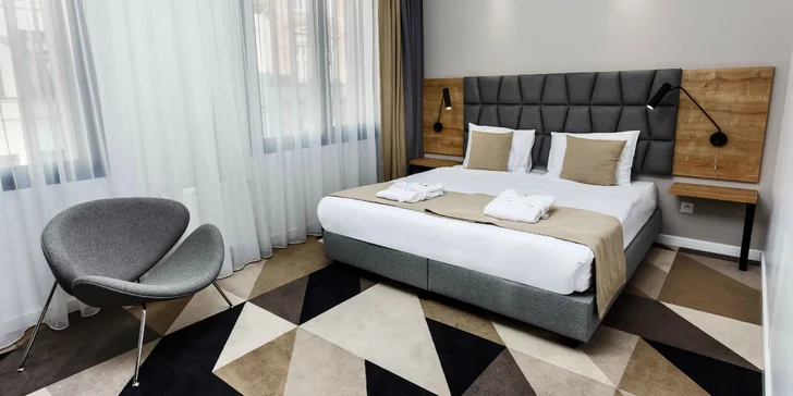 Komfortné apartmány v centre Krakova: pobyt s raňajkami a vstupom do saunária