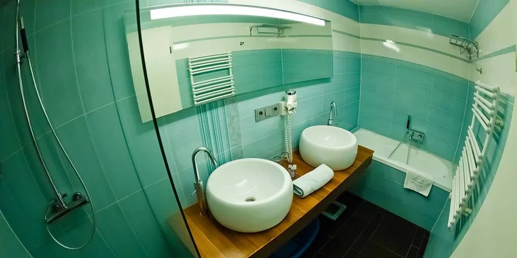 Hotel má moderne zariadené aj kúpeľne