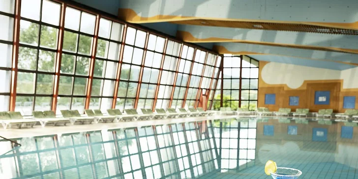 Jednou denně můžete vyrazit do bazénu hotelu Čatež.