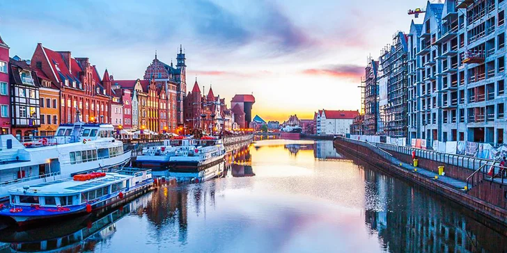 Centrum Gdanska vás jednoducho očarí.