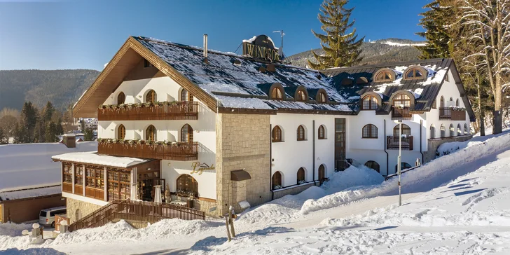 Relax ve Špindlerově Mlýně se snídaní či polopenzí a wellness