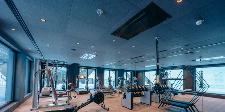 Môžete využívať aj fitness centrum.