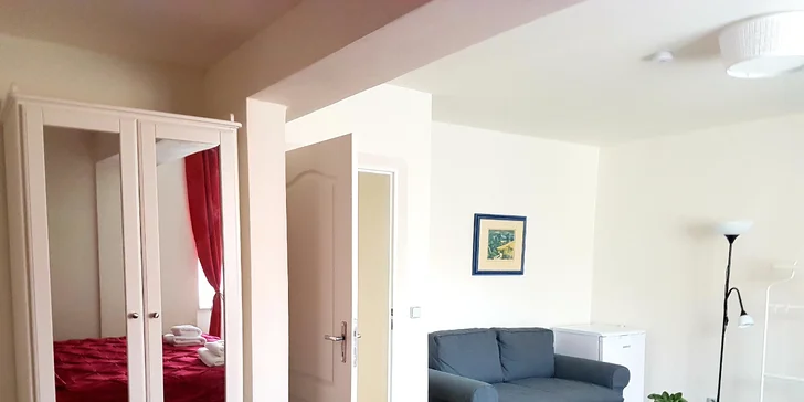 Potřebný komfort vám nabídne třeba elegantní dvoulůžkové apartmá.