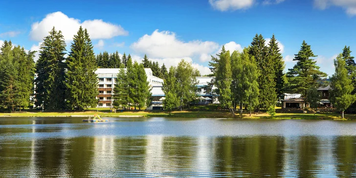 Dovolená v OREA Resortu na Vysočině s polopenzí a volným vstupem do saun