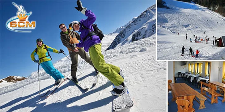 Víkendový pobyt a lyžovačka v SKI Centrum Mraznica