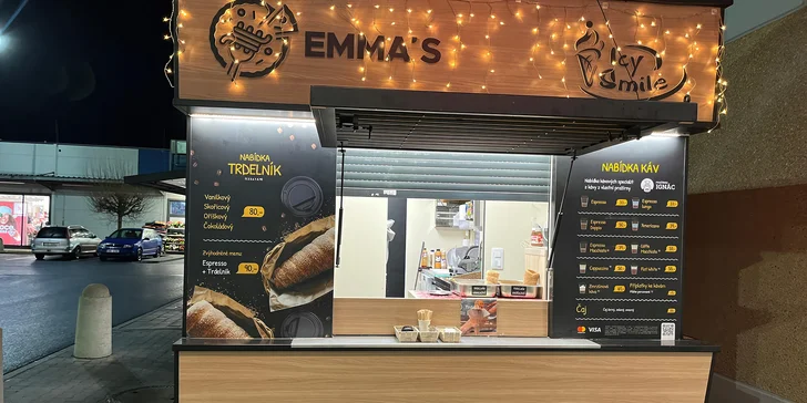Bistro má stánek přímo u Kauflandu v Hranicích u Přerova.