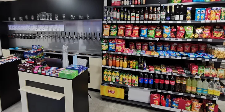 S voucherem na 250 či 500 Kč si tu vyberete jakékoliv výčepní pivo od nejrůznějších řemeslných pivovarů a minipivovarů.