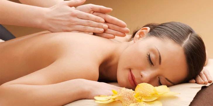 60minutové relaxační masáže dle výběru