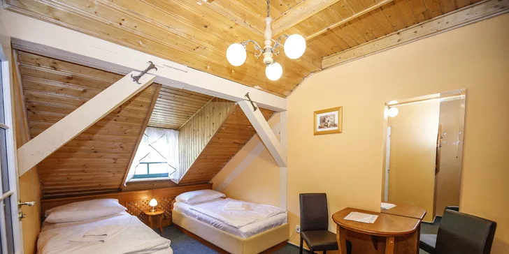 Turistický pokoj.