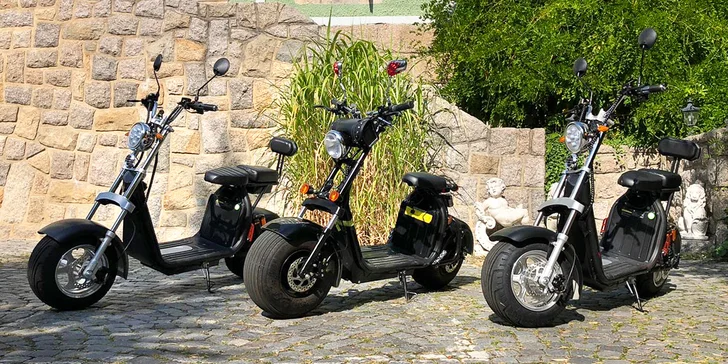 Rozjeďte se s větrem o závod: zapůjčení motoběžky na 3 hodiny i celý den