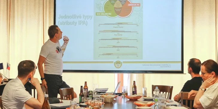 Workshopy pořádá Výzkumný ústav pivovarský a sladařský, máte tak jistotu, že budete čerpat informace od skutečných odborníků.