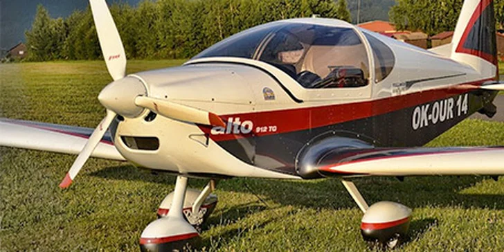 Trasu letu proberete s pilotem předem.