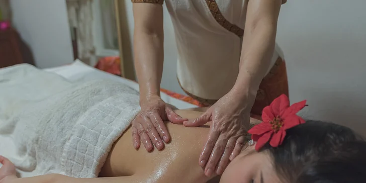 Aromaterapeutická olejová masáž