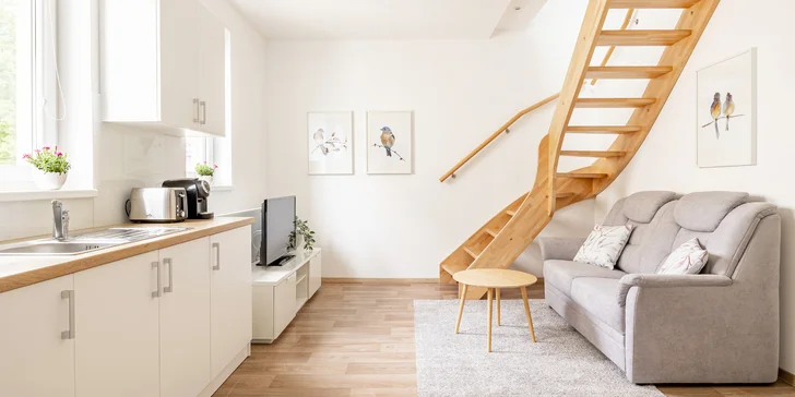 Moderní apartmány v Mariánských lázních s možností snídaní