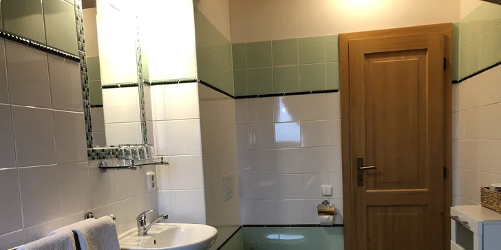 Koupelna je vždy samozřejmostí.