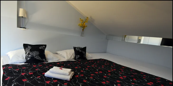 V jednom z pokojů si můžete odpočinout na největší posteli v ČR.