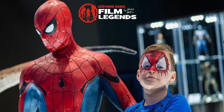 Vstupy do zážitkových muzeí: Film Legends Museum a muzeum zaměřené na filmy Vetřelec vs. Predátor