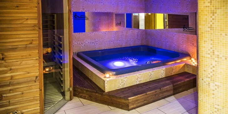 V rámci některých variant se těšte i na hodinový privátní relax ve wellness.