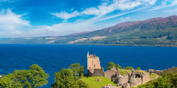 Zastavíte se i u jezera Loch Ness. Pozdravujte Nessie!