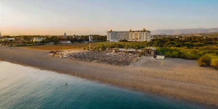 5* hotel Asteria Bloom Side: ultra all inclusive, bazény, animace, sport i let