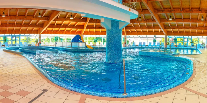 Rodinný relax nedaleko Budapešti: neomezeně wellness, možnost polopenze a slevy na aktivity
