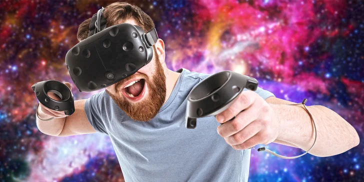 Mrkněte se na svět skrz brýle HTC Vive.