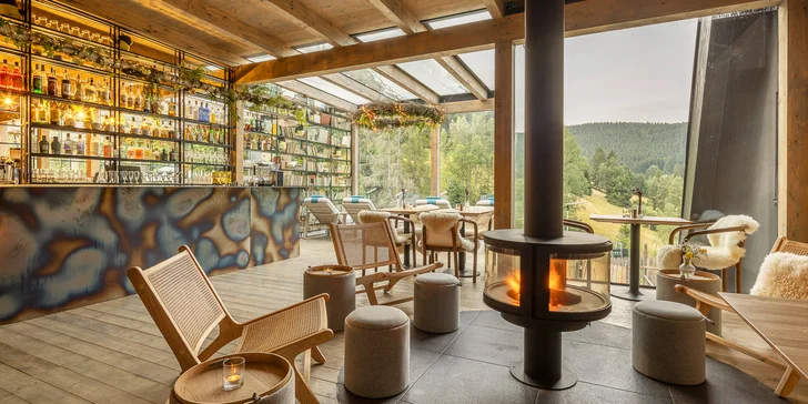 V hotelu se snoubí luxus s přírodou.
