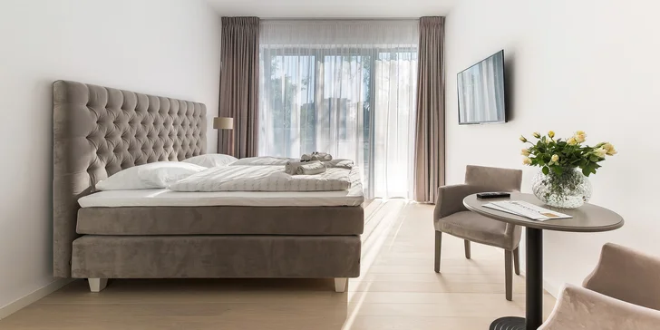 V ponuke sú moderne vybavené apartmány až pre 4 osoby.