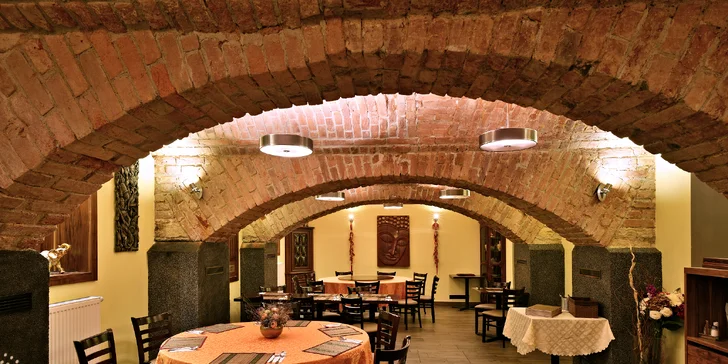 Tříchodové menu je sestavené pro 2 osoby. 