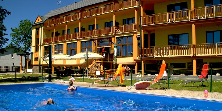 Jedinečný pobyt s privátnym wellness a polpenziou priamo pod Gerlachovským štítom