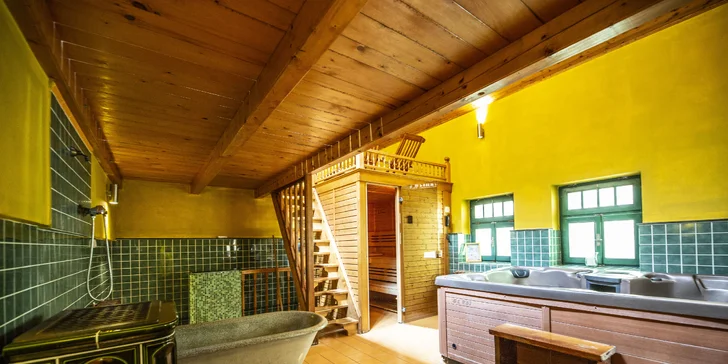 Čeká vás privátní vstup do wellness v Císařských lázních. 