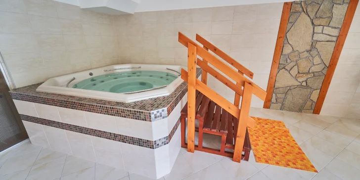Budete si tu užívat odpočinek, sportování i relaxaci ve wellness.