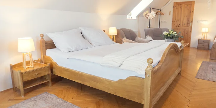 Jednoložnicové apartmány jsou ideální volbou pro páry a rodiny s malými dětmi.