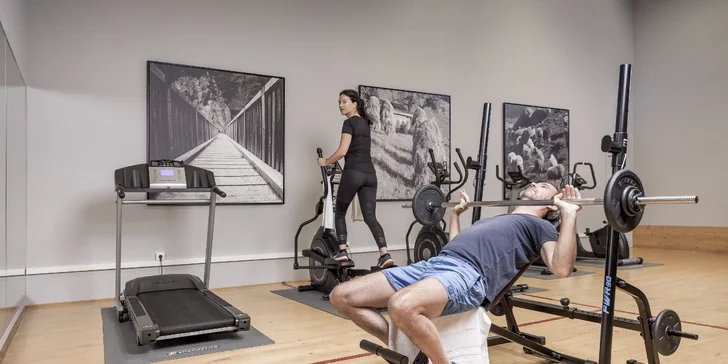 Fitness je vám plne k dispozícii.