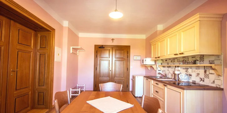 Kuchynka apartmánu