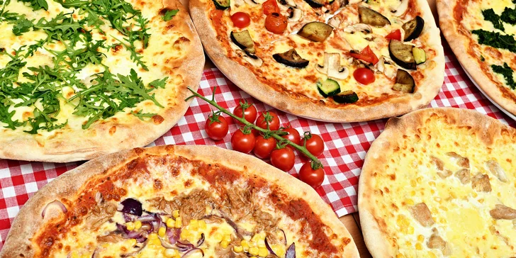 Bašta pro 1 či 2 osoby: křupavá pizza a 20% sleva na nápoje