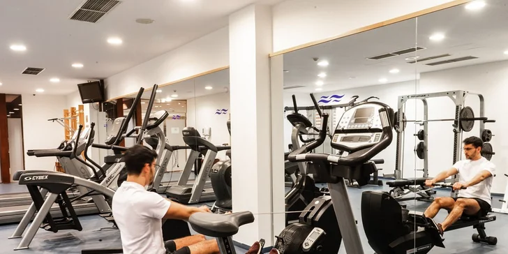 Neobmedzene je vám k dispozícii aj fitness centrum.