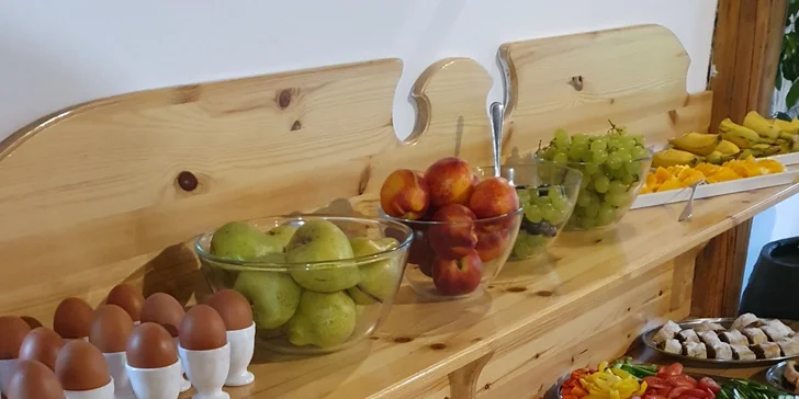 V ceně balíčku máte zajištěné bufetové snídaně, v případě polopenze i tříchodové večeře výběrem z menu.