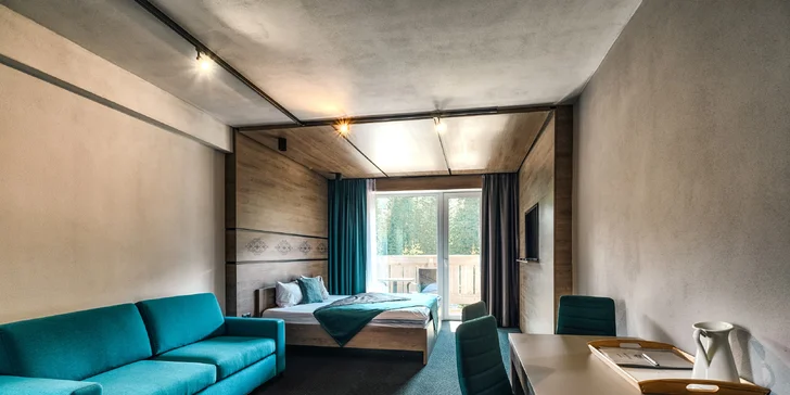 Na výber máte zo štyroch typov apartmánov – Klasik, Lux 1, Lux 2 a Family Apartmán.