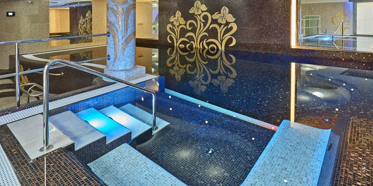 V ceně máte neomezený vstup do wellness. 