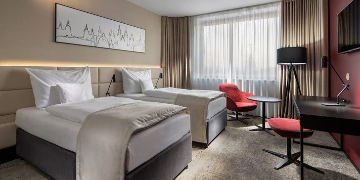 4* relax v Prahe vo dvojici alebo s rodinou: raňajky aj neobmedzený relax vo wellness