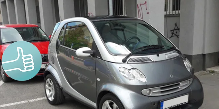 Auto můžete využít k víkendovému výletu i rychlému nákupu.
