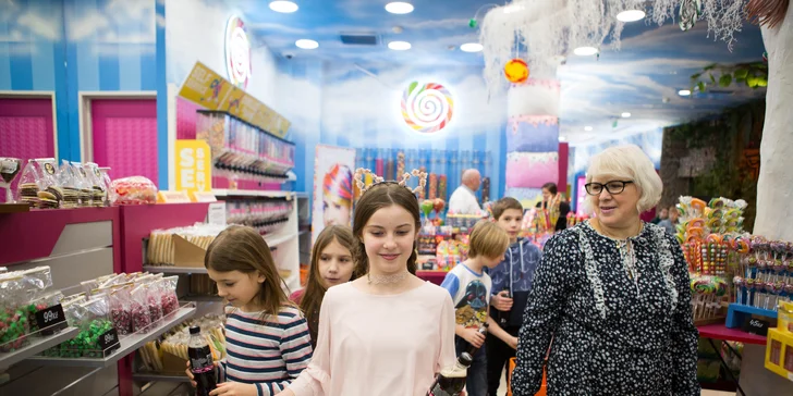 Součástí muzea je také Chocotopia Store, do kterého máte 20% slevu.