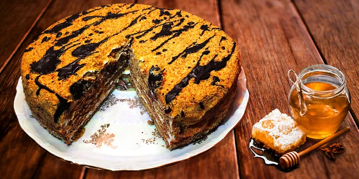 1600g medové dorty podle arménské receptury - Honey či Cocoa