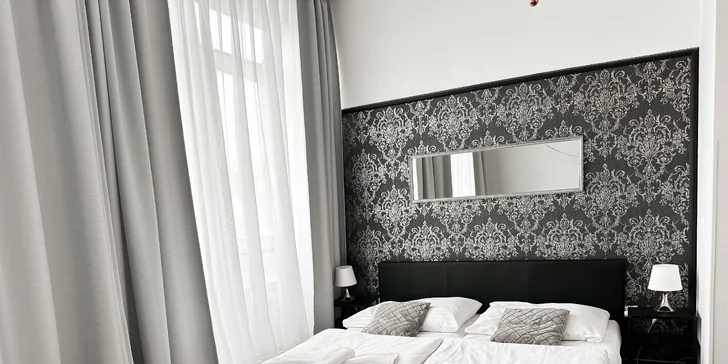 K mání je dvoulůžkový pokoj Standard a prostornější Comfort.