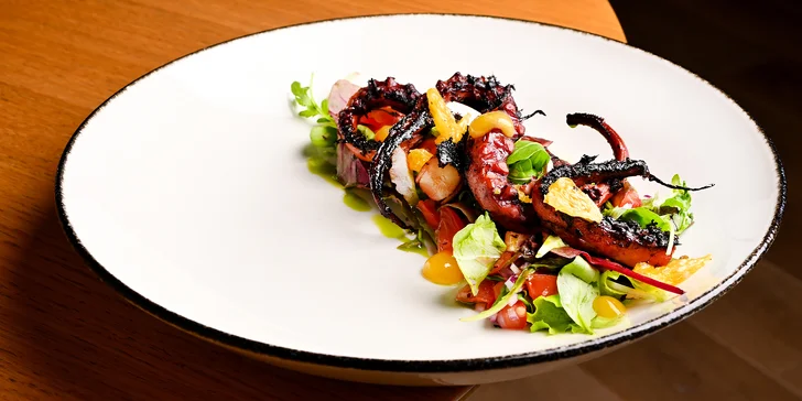 1000–5000 Kč na cokoliv do francouzského Restaurantu Chapelle