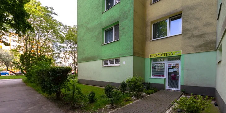 Salón má výbornú dostupnosť: Mamateyova ulica v Petržalke
