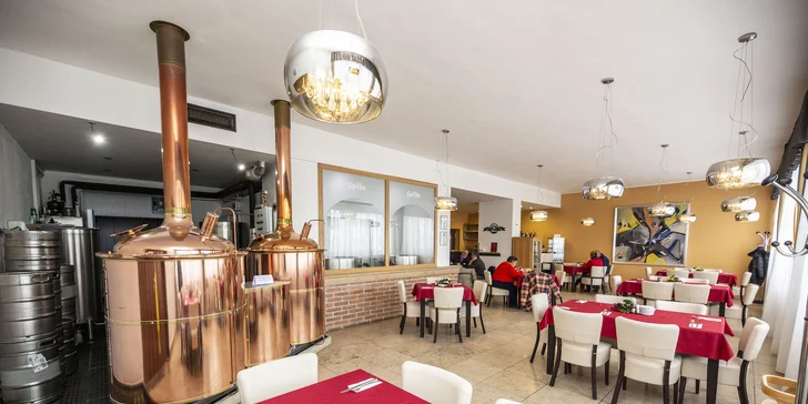 V hotelu mají vlastní minipivovar - ochutnáte zdejší pivní speciál?